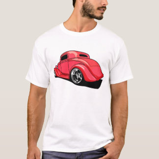 T-shirt Rouge de Rod de rue