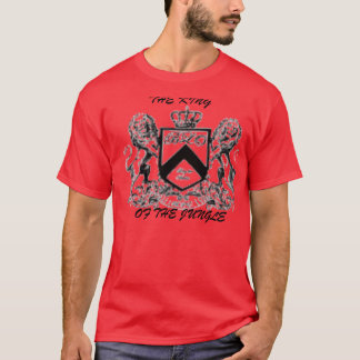 T-SHIRT ROUGE DE "ROI OF THE JUNGLE ", GRAND
