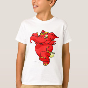 T-shirt Rouge éléphante