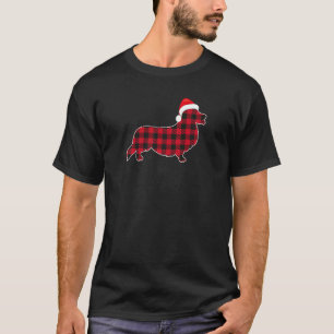 T-shirt Rouge Et Noir Noël Buffalo Carreaux Pembroke Gallo