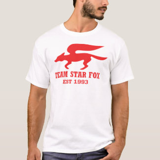 T-shirt rouge indispensable Star Fox Emblem