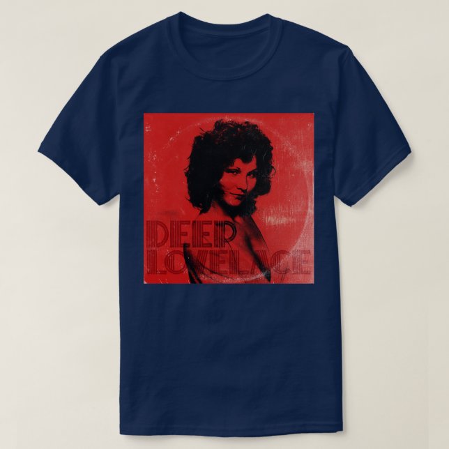 T-shirt Rouge Lovelace profonde (Design devant)