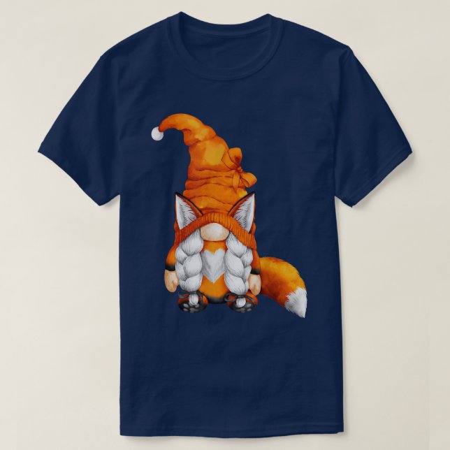 T-shirt Rouge mignet Pour Gnome Grandma Pour Forester Et A (Design devant)