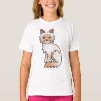 Rouge pointe Tabby Birman / Ragdoll Chat mignon de