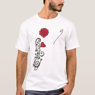 T-shirt rouge/vert