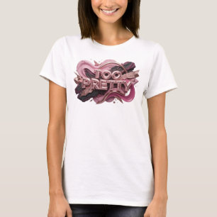 T-shirt Rouge Vibrant TROP JOLI Art à Porter