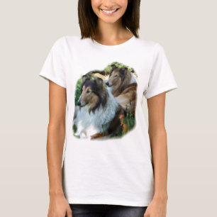 T-shirt Rough Collie Don d'art