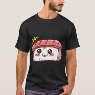 T-shirt Roulé de sushi kawaii mignon - Nourriture japonais