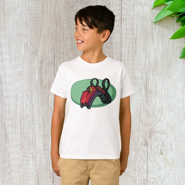 T-shirt Rouleau couleur rouge Dessous de verre à tour (Créateur téléchargé)