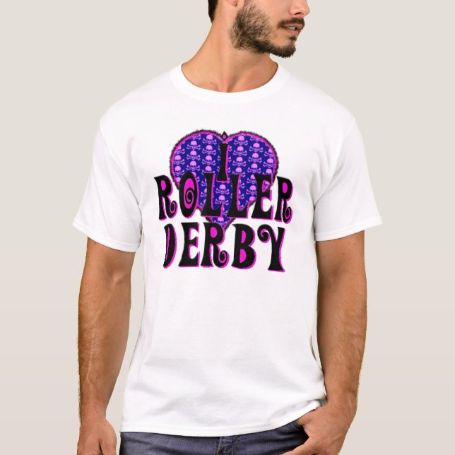 T-shirt Rouleau Derby du coeur I (Devant)