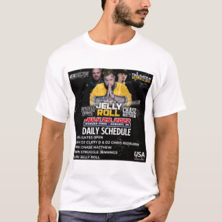 T-shirt rouleau quotidien de gelée
