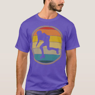 T-shirt Roulement Vintage Retro Derby Patinage