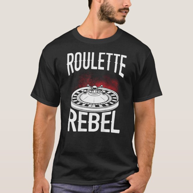 T-shirt Roulette Rebel Backprint Casino (Devant)