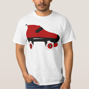 T-shirt roulette rousse