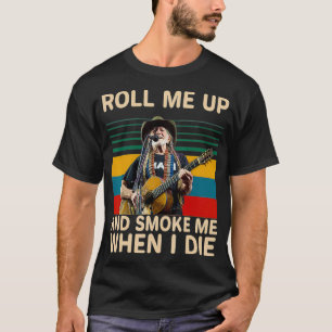T-shirt Roulez Mes Moutons Et Fumez Mes Quand Je Meure