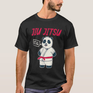 T-shirt Roulons Jiu Jitsu Panda