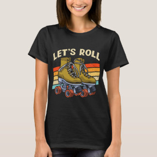 T-shirt Roulons Patinage Unicorn Patinage Patinage