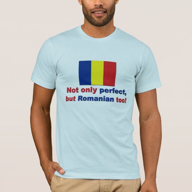 T-shirt Roumain parfait (Devant)