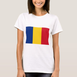 T-shirt Roumanie - Drapeau de la Roumanie