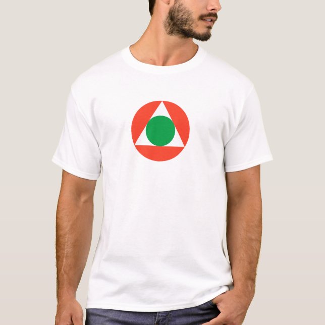 T-shirt Roundel de l'armée de l'air libanaise (Devant)