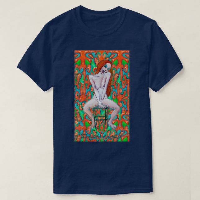 T-shirt rousse fille 25 (Design devant)