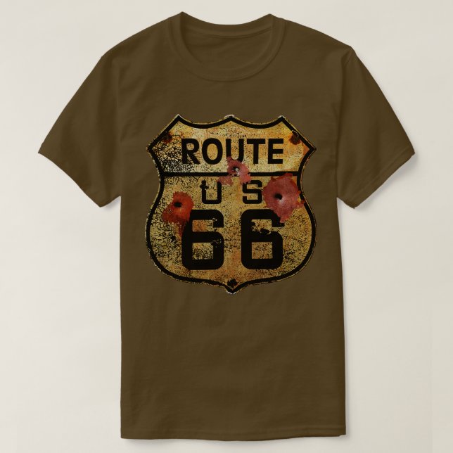 T-shirt Route (Design devant)