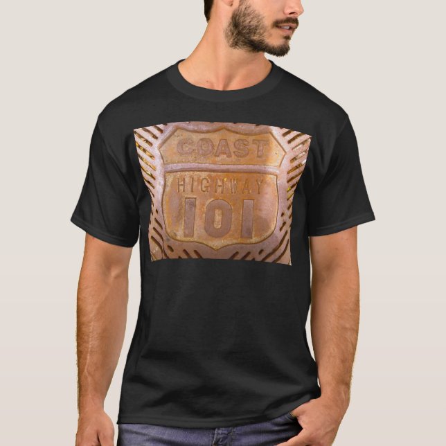T-shirt Route 101 de côte (Devant)