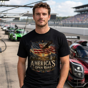T-shirt Route 1776 pour le 250e anniversaire de l'Amérique