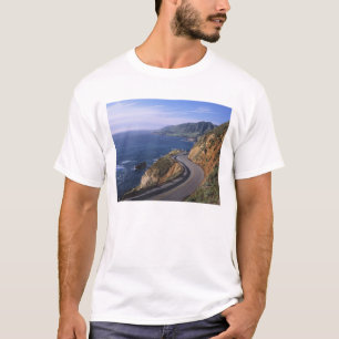 T-shirt Route 1 le long de la côte californienne près de