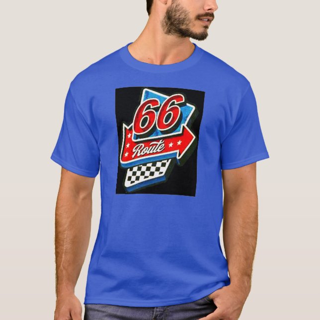 T-shirt Route 66 (Devant)