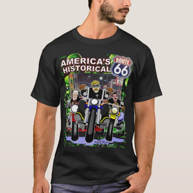 T-SHIRT ROUTE 66 (Devant)