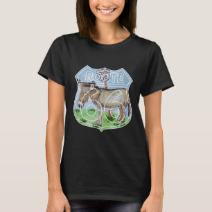T-shirt Route 66 Oatman Donkey