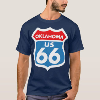 T-shirt Route 66 Oklahoma