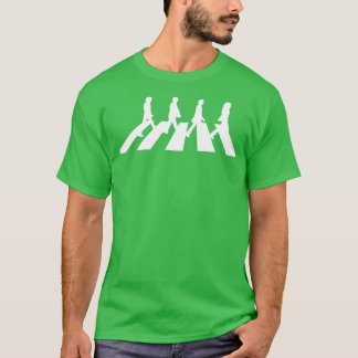 T-shirt Route Abbaye minimaliste