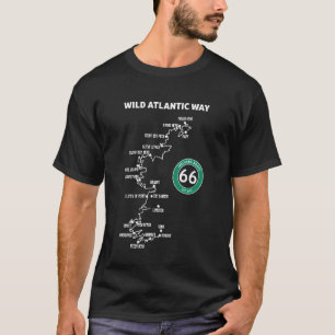 T-shirt Route côtière The Wild Atlantic Way Irlande