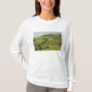 T-shirt Route de Pienza à Montepulciano,