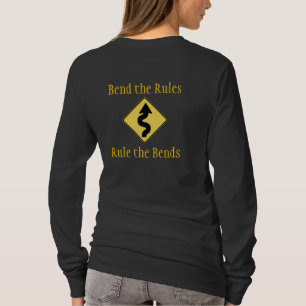T-shirt Route d'enroulement