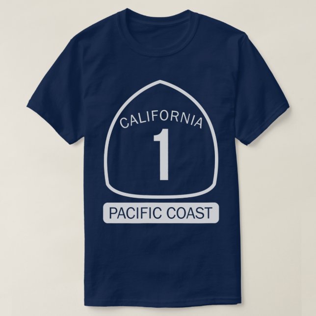 T-shirt Route du Pacifique 1 (Design devant)