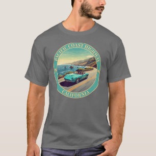 T-shirt Route du Pacifique Californie