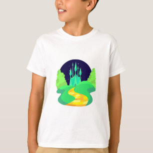 T-shirt route en brique jaune