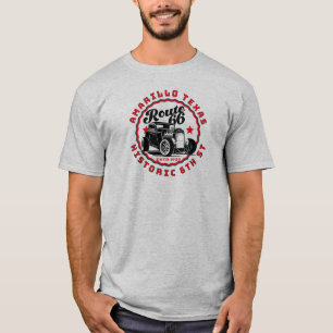 T-shirt Route historique 66 Amarillo Texas Tee