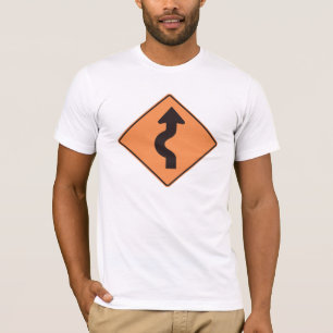 T-shirt Route venteuse en avant