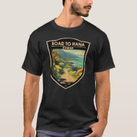 Route vers Hana Maui Hawaii Travel Art Vintage
