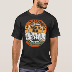 T-shirt Route Vers Hana Survivor