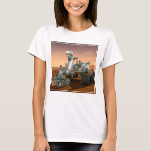 T-shirt Rover Curiosity Du Laboratoire Scientifique Mars.