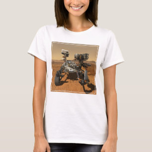 T-shirt Rover De La Persévérance Qui Fonctionne Sur La Sur