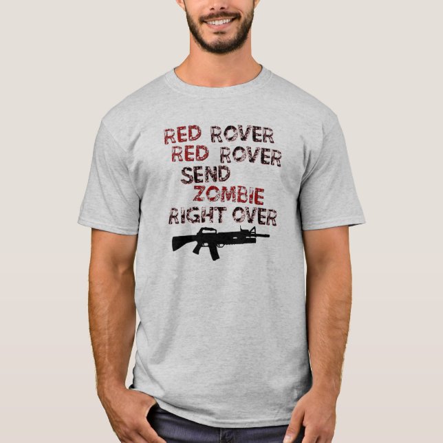 T-shirt Rover rouge (Devant)