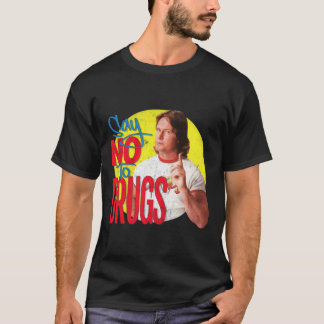 T-shirt Rowdy Roddy Piper Dit Non Aux Drogues