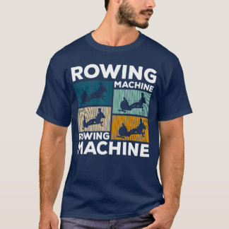 T-shirt Rowing Machine Sport Rowing Resistance girl family