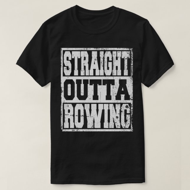 T-shirt Rowing Saying Funny 4 (Design devant)